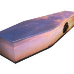 Sunset Traditional Coffin