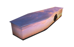 Sunset Traditional Coffin